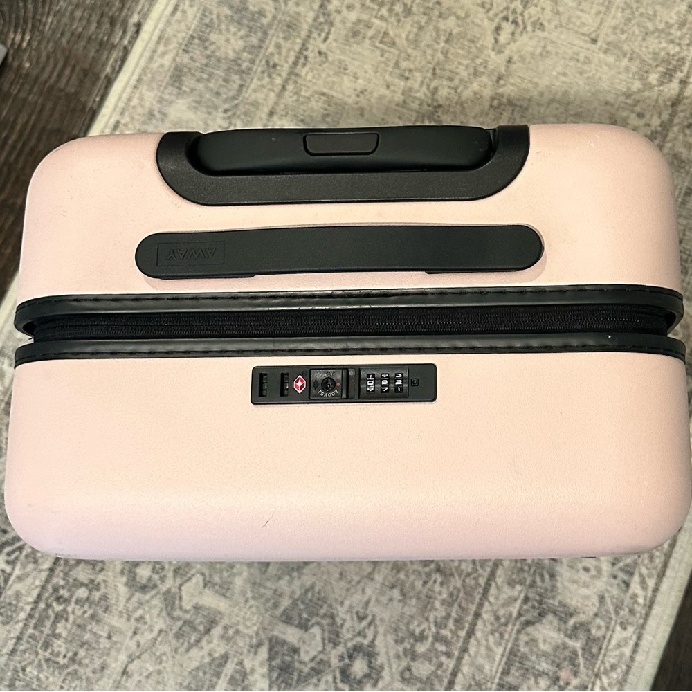 Away Blush Pink Carry-On with TSA Lock